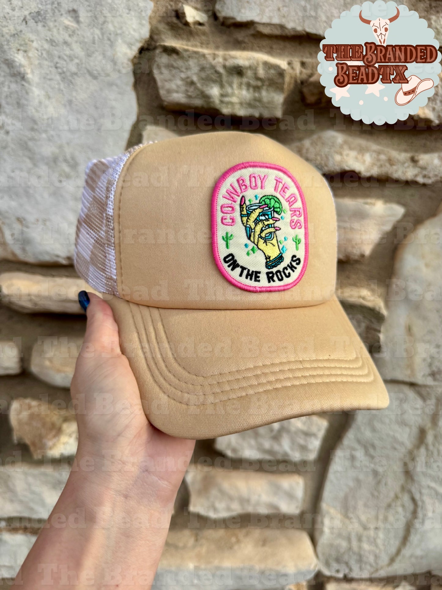 Cowboy Tears Patch Trucker