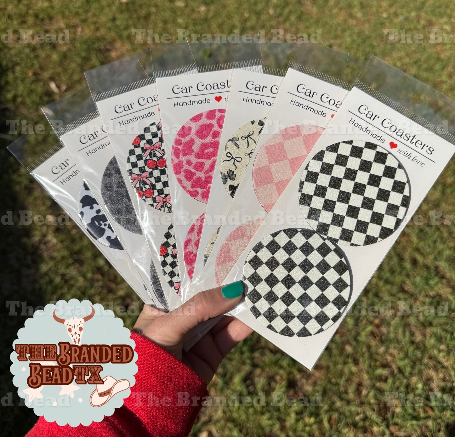 Neoprene Car Coasters