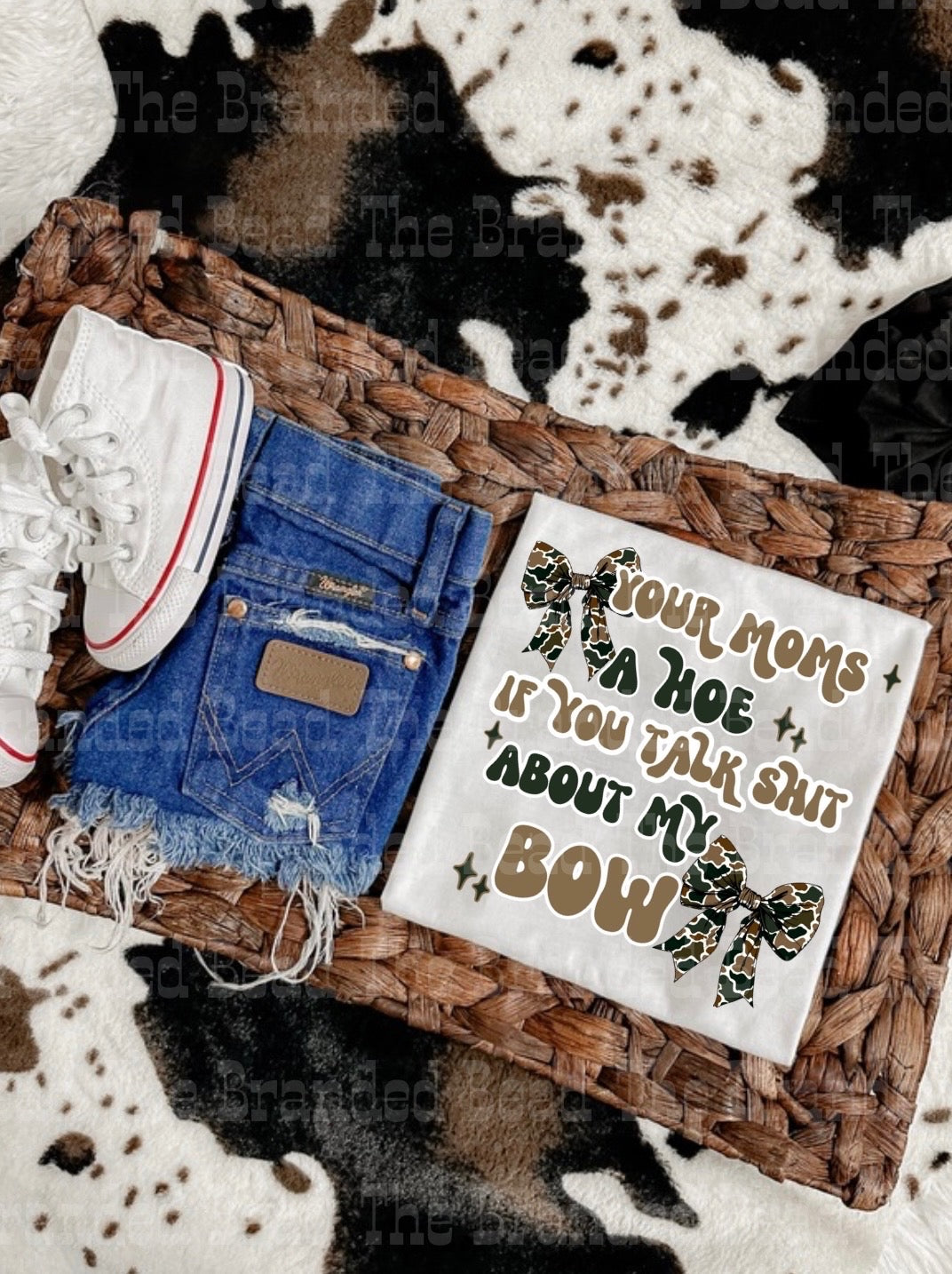 Talk Sh*t (Bougie, Camo, Checkered) Kids Tee