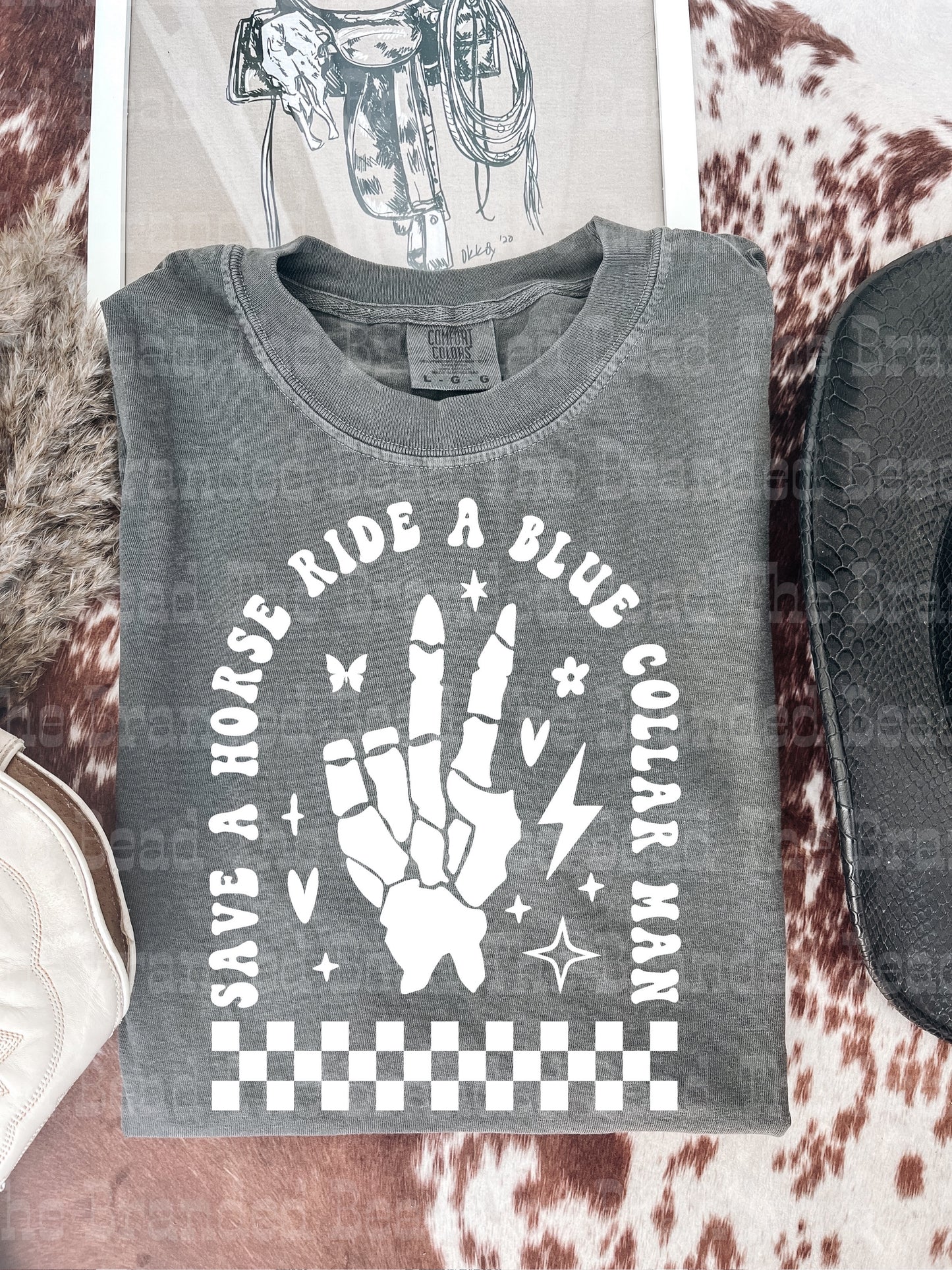 Blue Collar Wives Tee (Design Varies)