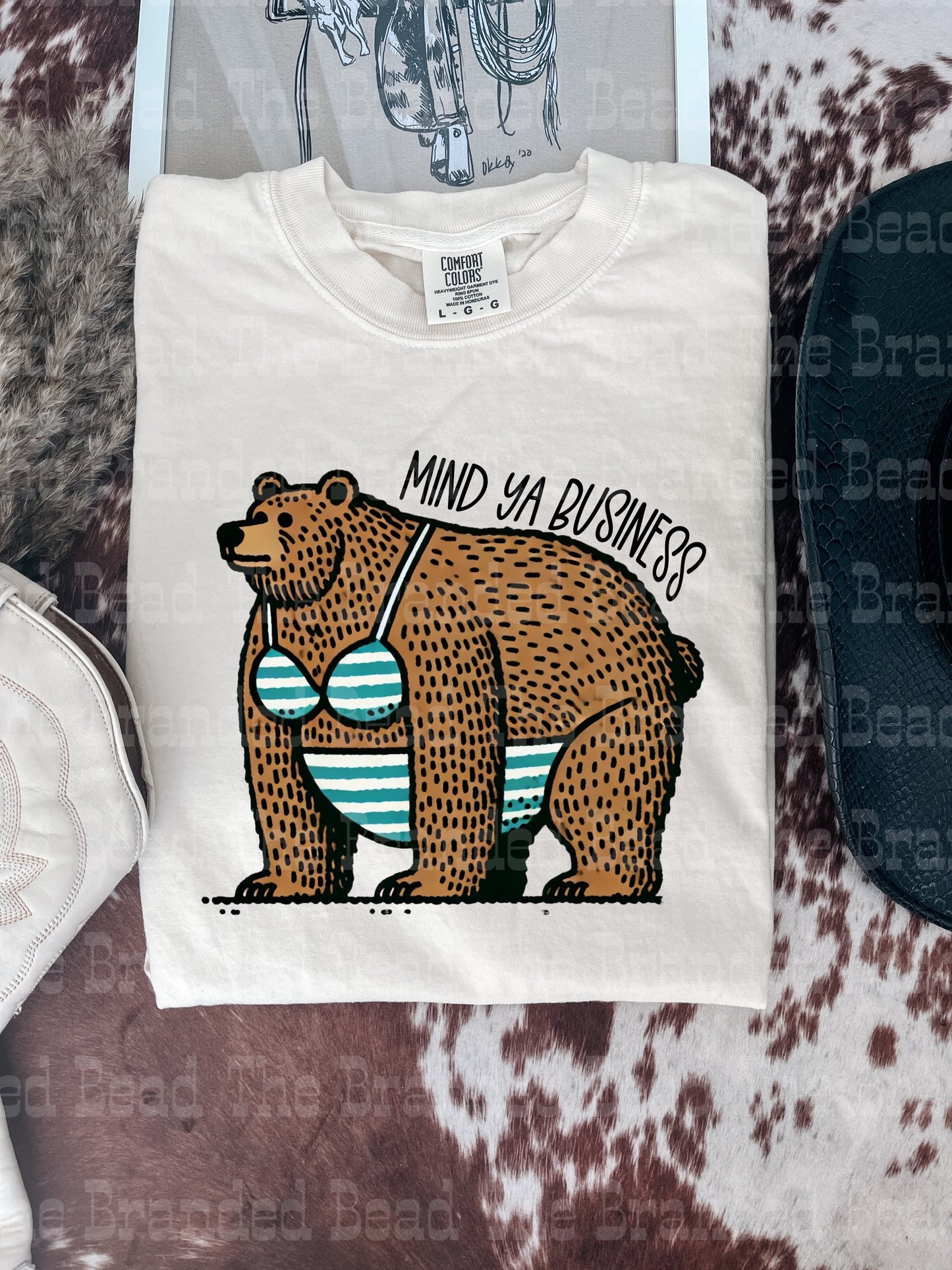 Hotter & Mind Your Business Tee