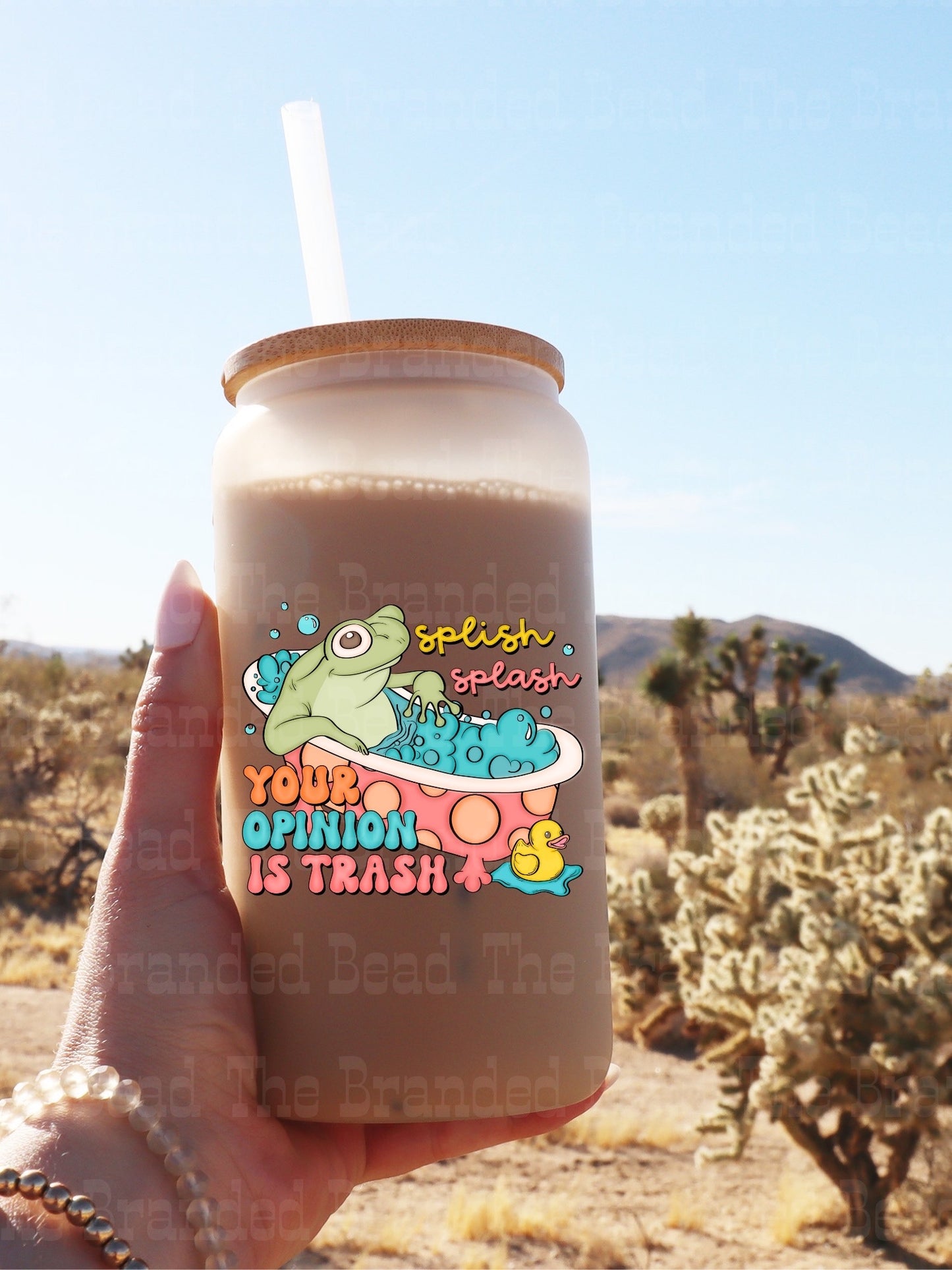 Splish Splash Glass Cup