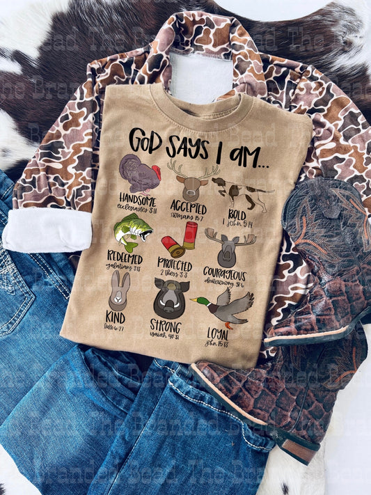 God Says Boys Tee