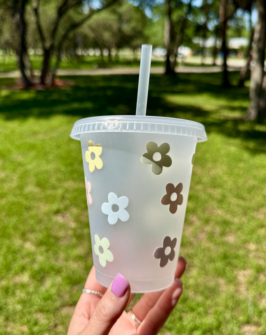 Floral Cold Cup