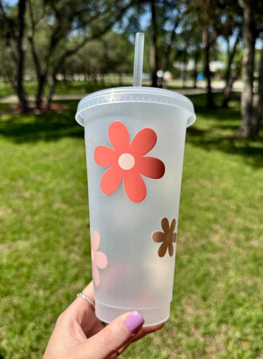 Floral Cold Cup