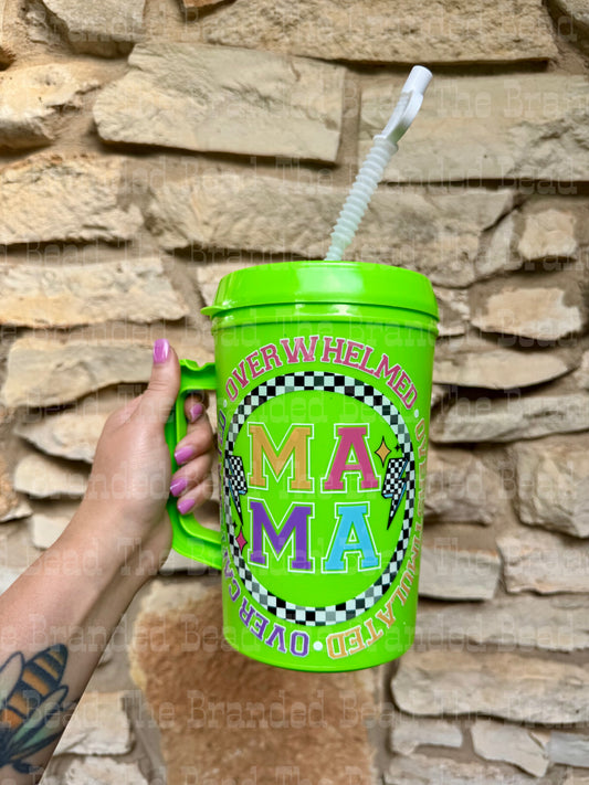 Overwhelmed Mama Mega Mug
