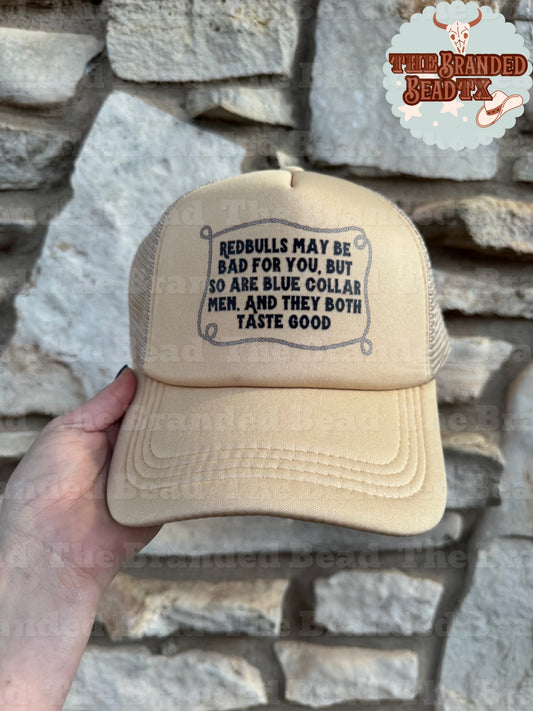 Red Bull & Blue-collar Men trucker