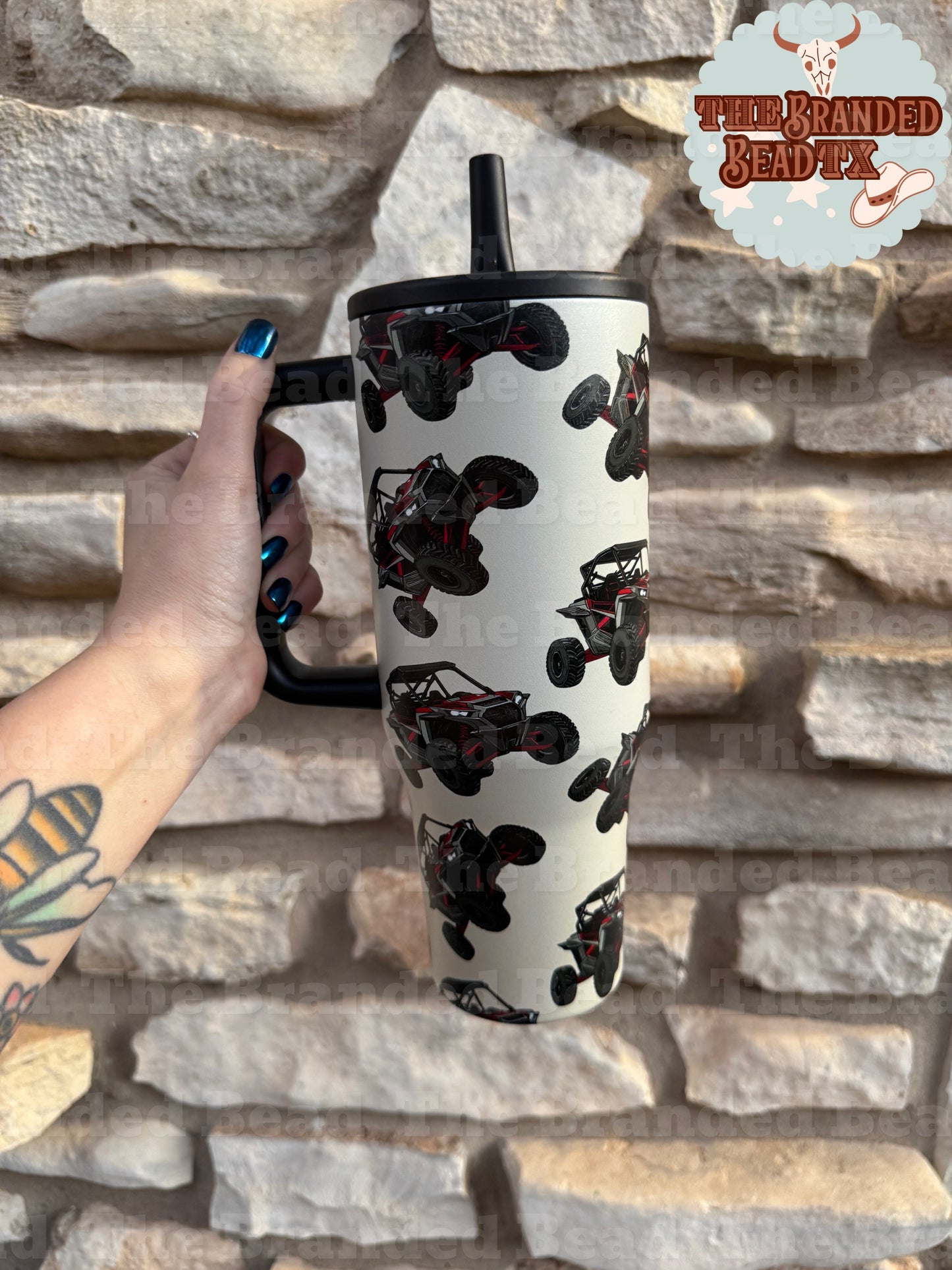 Heavy Duty Straw Tumblers *Designs Vary*