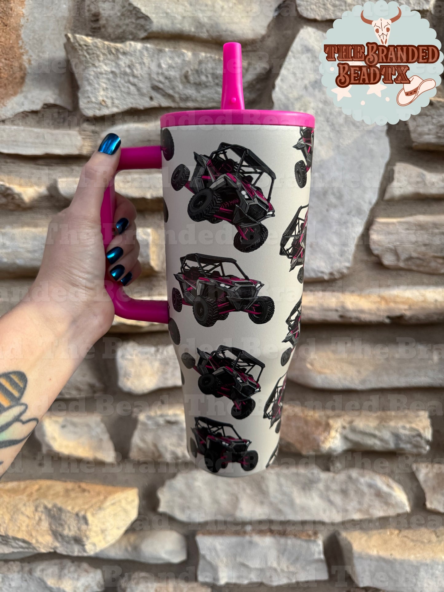 Heavy Duty Straw Tumblers *Designs Vary*