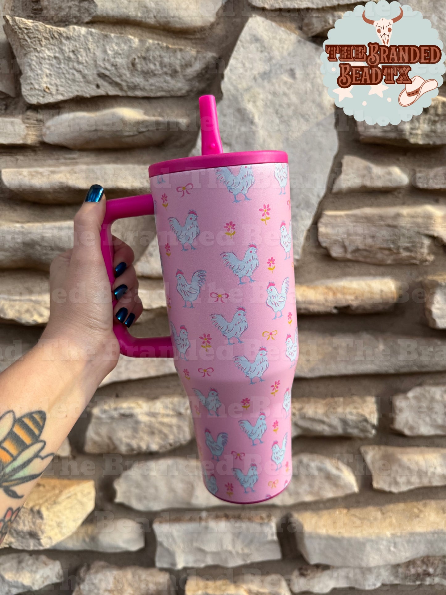 Heavy Duty Straw Tumblers *Designs Vary*
