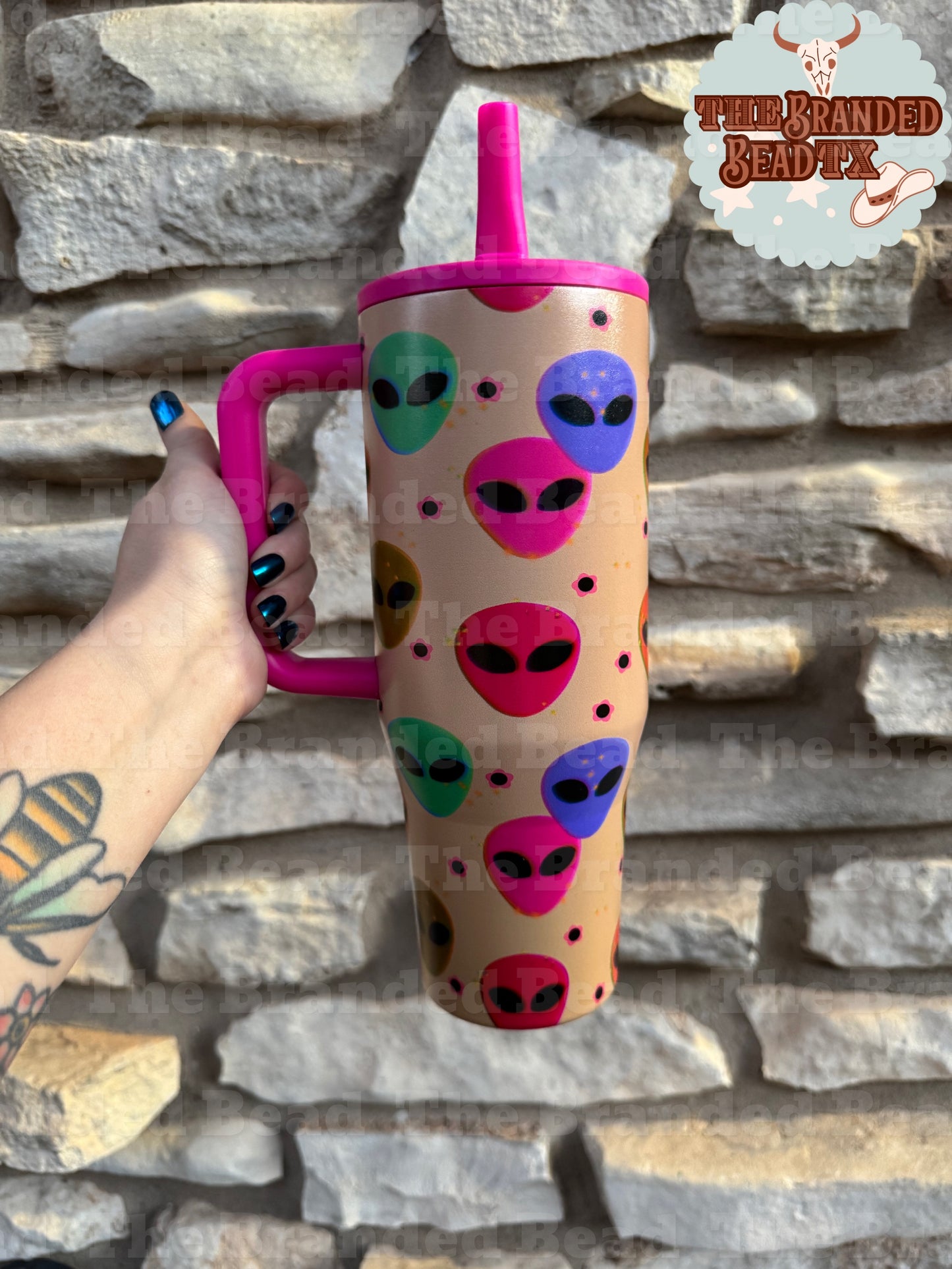 Heavy Duty Straw Tumblers *Designs Vary*